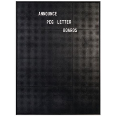 Announce Peg Letter Board 463x615mm