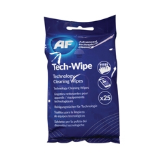 AF Tech-Wipe Cleaning Wipes (Pack 25)