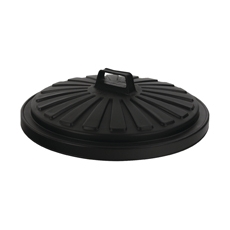 Addis Bin Lid Round Blk For 90L Base