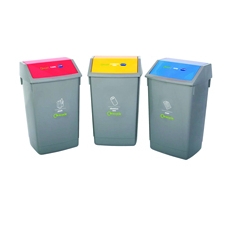 Addis Pack Of Three Recycling Bins