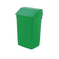 Addis 60L Flip Top Recycle Bin Green