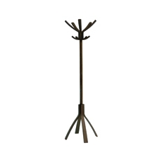 Alba Cafe Coat Stand Dark Wood