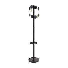 Alba Stan Coat Stand Black