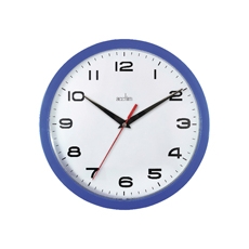 Acctim Aylesbury Wall Clock Blue