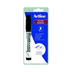 Artline Secure Redacting Marker Blk