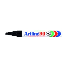 Artline 90 Markers Black Pk12