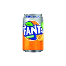 Fanta Orange Zero Cans 330ml Pk24