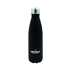 Drinking Bottle S/Steel 500ml Blk