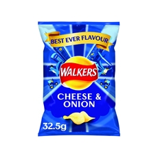 Walkers Cheese/On Crsp 37.5g Pk32