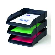 Avery DR100 Letter Tray Black