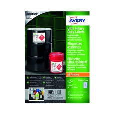 Avery Ul Res Labels 38X21Mm Pk1300