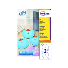 Avery Full Face CD/DVD Laser Label Pk100