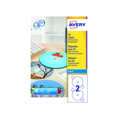 Avery Full Face CD/DVD Inkjet Label P100