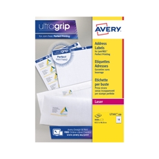 Avery Ultragrip Laser Labels Pk9000