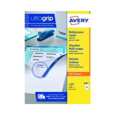 Avery Ultragrip MLbl 105x37mm Pk1600