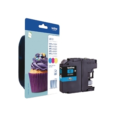 Brother LC123 Ink Cartridge Pk3 CMY