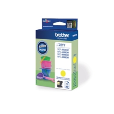 Brother LC221Y Ink Cartridge Yellow