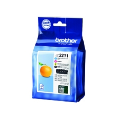 Brother LC3211 Ink Cart Mpk CMYK