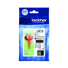 Brother LC3213 Ink Cart Mpk CMYK