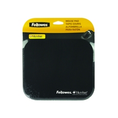 Fellowes Microban Black Mouse Mat