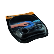 Fellowes Crystal Mouse Pad Black