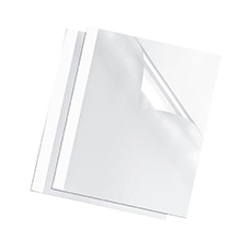 Fellowes Thermal Bind Covers 6mm Pk100 (^)