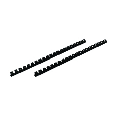 Fellowes 12mm Black Bind Comb Pk100