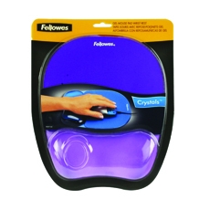 Fellowes Mem Gel Mouse Pad Purp