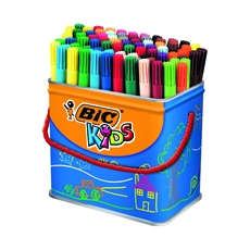 Bic Visa Colouring Pens Drum Pk84