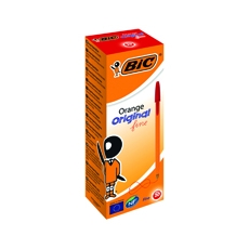 Bic Orange Cristal Fine Red Pk20