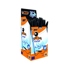 Bic Cristl S/Bal Pnt Blk 918518 Pk50