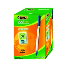 Bic Ecolutions Ballpoint Blue Pk60