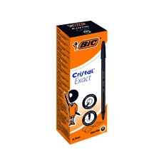 Bic Cristal Bp U/Fine Black Pk20