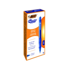 Bic Gelocity Gel Pen Blue Box Of 12