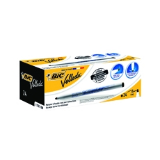 Bic Velleda Marker 1721 Blk Pk24