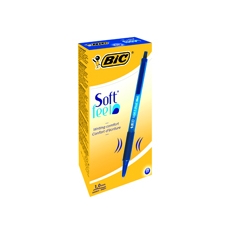 Bic Click Retract Ball Pen Blu Pk12