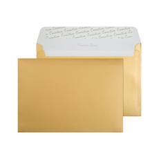 C5 Wallet P/S Env 120gsm Gold P250