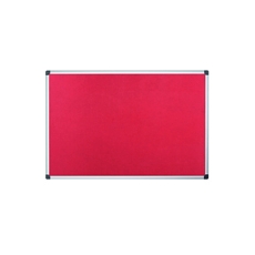 Bi-Office Noticebrd 1200x900 Red/Alu