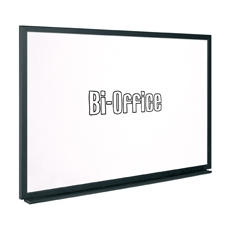 Bi-Office Whtboard 600x450 Blk Frame