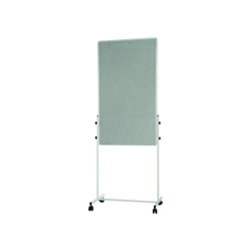 Bi-Office Duo Easel 1200x790mm Grey