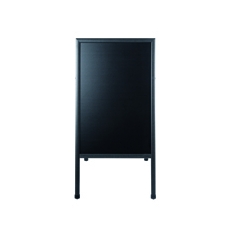 Bi-Office Black A Frame Chalk Board