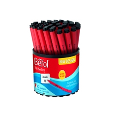 Berol Handwriting Pen Black Pk42