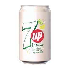 7 Up Free Lemon and Lime 330ml Pk24