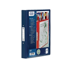 Elba Vision 4-Ring Binder PP A4 Blu