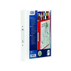 Elba Vision 4-Ring Binder PP A4 Wht