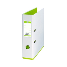 Mycolour Lever Arch A4 White/Lime