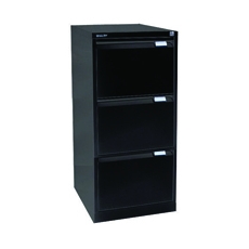 Bisley 3 Drw Filing Cab Black