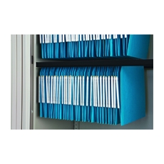 Bisley Under Shelf Susp Filing Blk