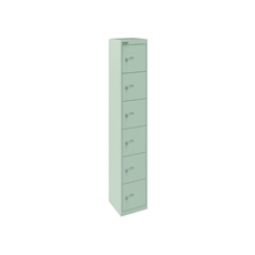 Bisley 6 Door Locker Goose Grey