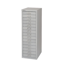 Bisley 15 Mdr Filing Cab Grey